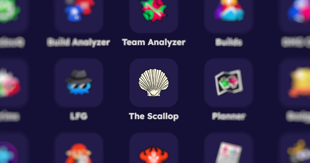 The Scallop to Start Collaboration with sendou.ink